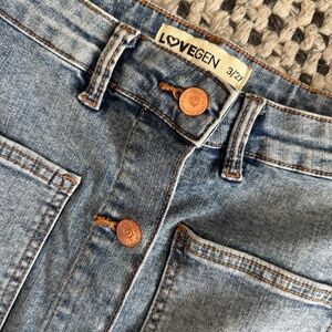 Midi Denim Skirt Size 27